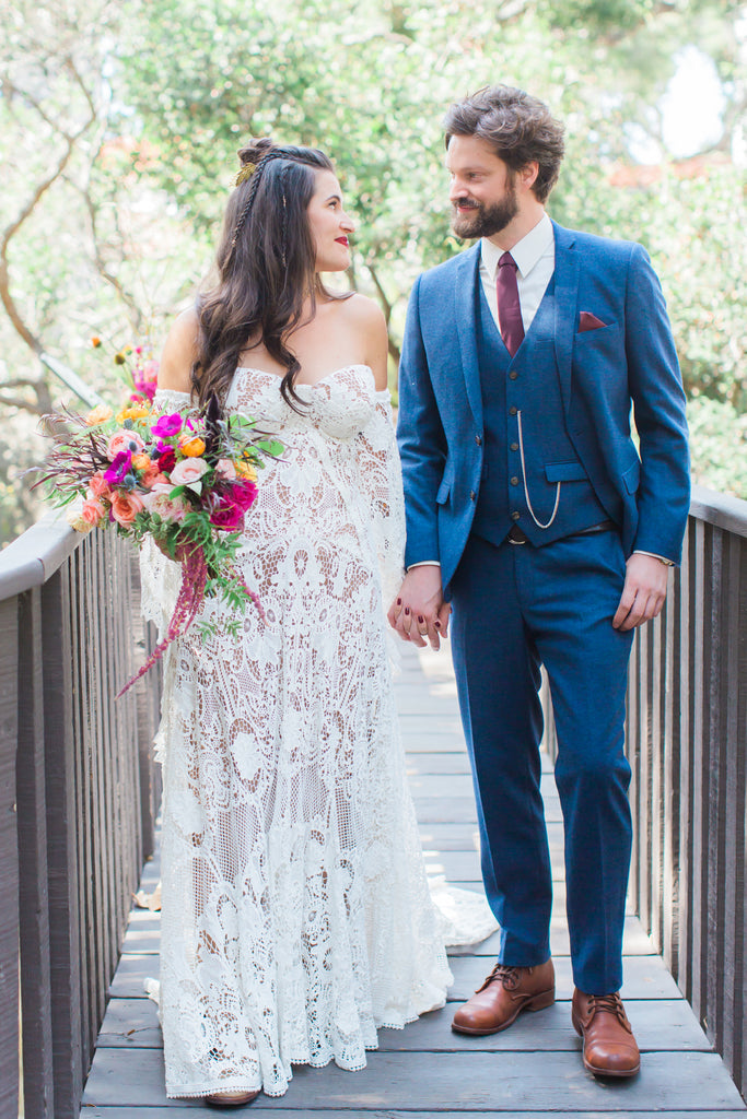 Courtney & Sam - Beautiful Boho Wedding in Santa Barbara