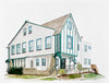 Custom House Portrait