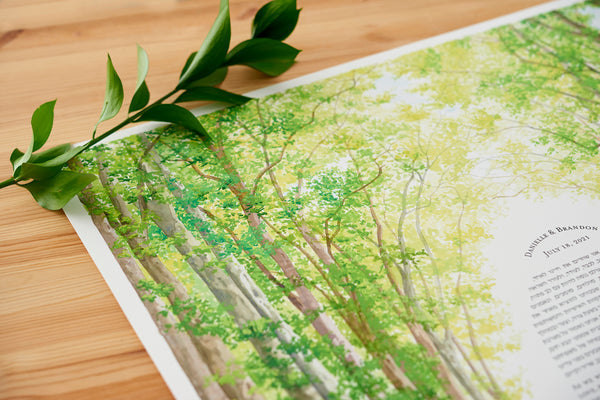 Leafy Lane Small Print