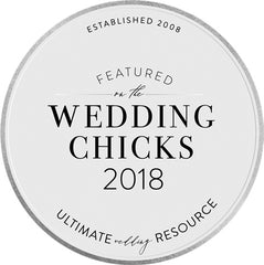Featured in the Wedding Chicks 2018 Ultimate Wedding Resource