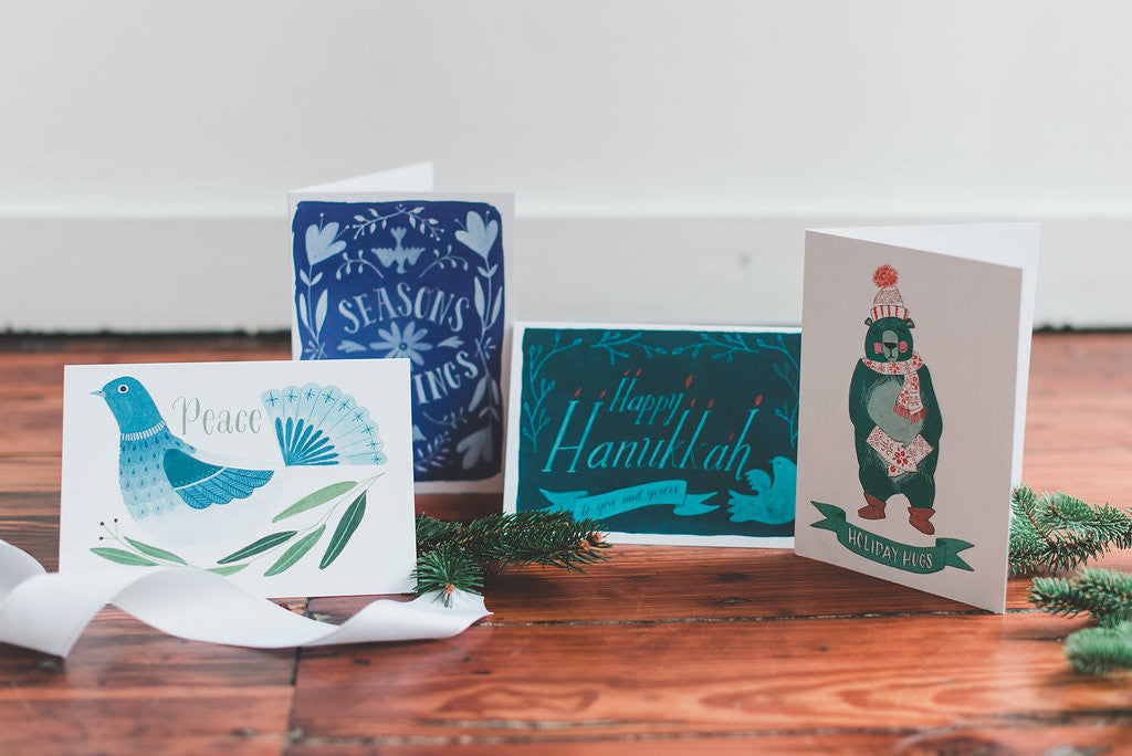 Folk Art Greeting Cards | Tallulah Ketubahs