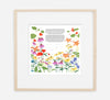 Butterfly Garden Ketubah