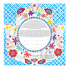 Floral Hamsah Ketubah | Tallulah Ketubahs