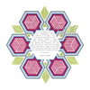 Geometric Pomegranate Parents Gift | Tallulah Ketubahs