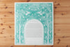 Pomegranate Tree Canopy Ketubah w/ matching Parents' Gift