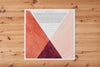 Color Block Ketubah w/ Matching Parents' Gift