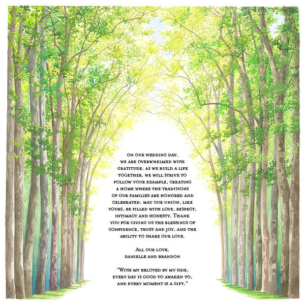 Leafy Lane Small Print