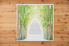 Leafy Lane Ketubah w/ matching Parents' Gift