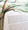 Live Oak Tree Ketubah | Detail Shot | Tallulah Ketubahs