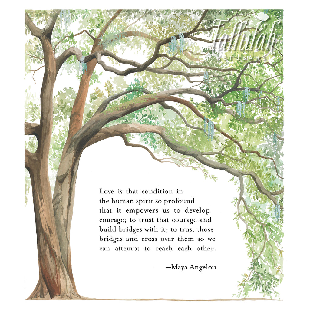 Live Oak Tree Parents Gift | Tallulah Ketubahs
