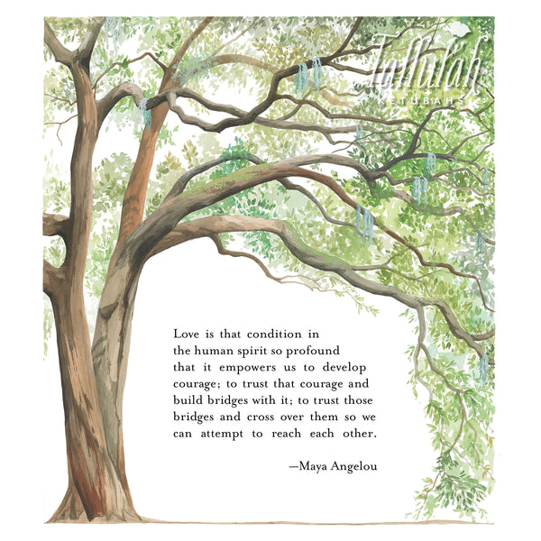 Live Oak Tree Parents Gift | Tallulah Ketubahs