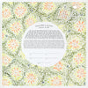 Blooming Petal Mosaic Ketubah w/ matching Parents' Gift