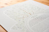 Olive Tree Chinoiserie Hamsah Ketubah w/ Matching Parents'  Gift