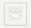 Spring Lace Ketubah w/ Matching Parents' Gift