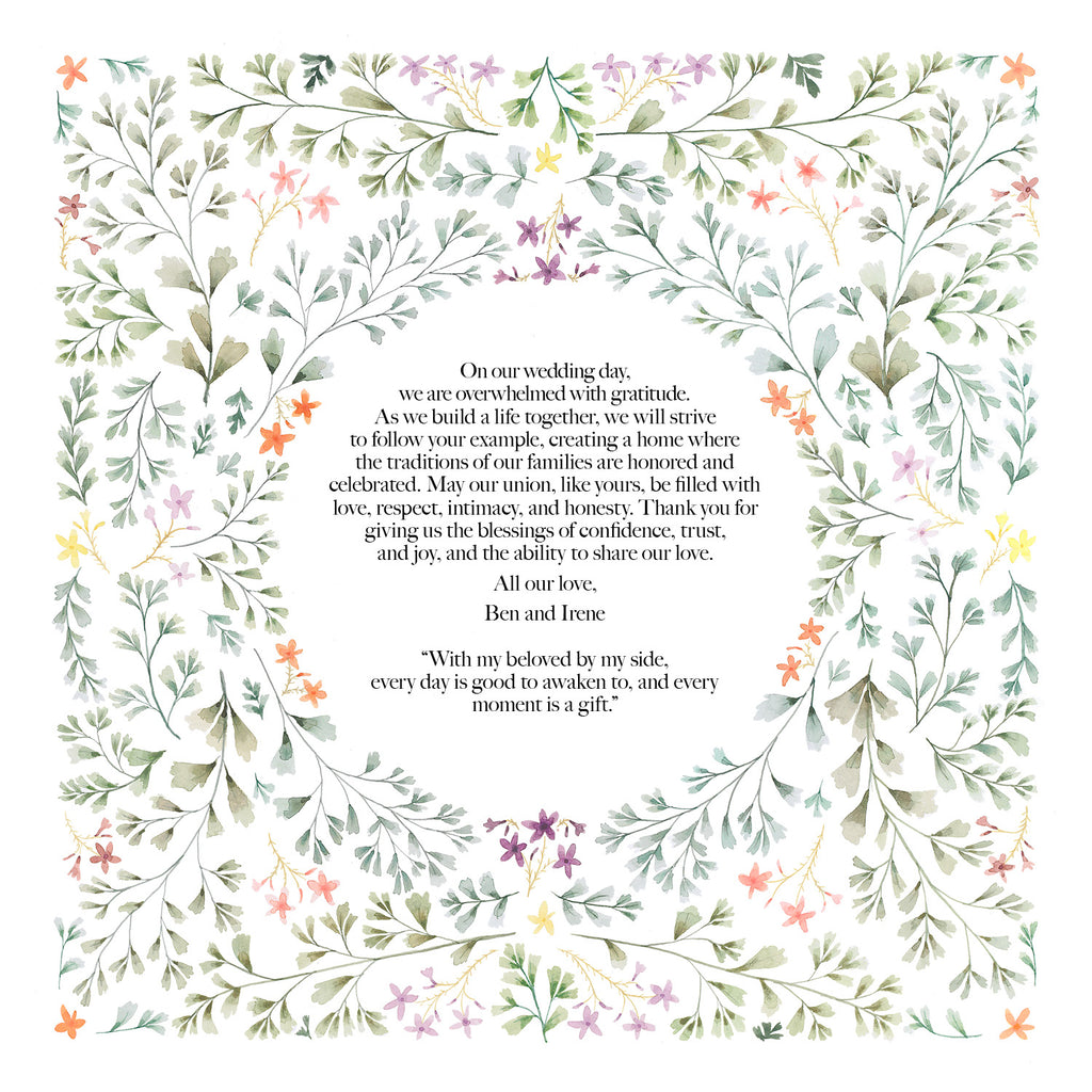 Spring Lace Small Print
