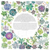 Succulent Wreath Ketubah | Tallulah Ketubahs
