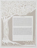 Tree of Life Papercut Ketubah by Guest Artist Annie Howe