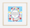 Floral Hamsah Parents Gift | Framed | Tallulah Ketubahs