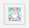 Floral Hamsah Ketubah | Framed | Tallulah Ketubahs
