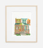 Happy Neighbors III Birkat HaBayit/Home Blessing | Framed | Tallulah Ketubahs