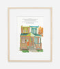 Happy Neighbors III Birkat HaBayit/Home Blessing | Framed | Tallulah Ketubahs