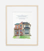 Happy Neighbors II Birkat HaBayit/Home Blessing | Framed | Tallulah Ketubahs