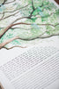 Live Oak Tree Ketubah | Detail Shot | Tallulah Ketubahs
