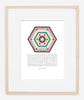 Southwestern Hexagon Parents Gift | Framed | Tallulah Ketubahs