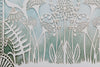 Love Birds in the Garden Papercut Ketubah with Painted Watercolor Background | Detail Shot | Tallulah Ketubahs