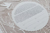 Love Birds in the Garden Papercut Ketubah with Stone Color Background | Detail Shot | Tallulah Ketubahs
