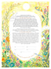 Pollinator's Paradise Ketubah w/ Matching Parents' Gift