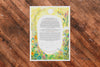 Pollinator's Paradise Ketubah w/ Matching Parents' Gift