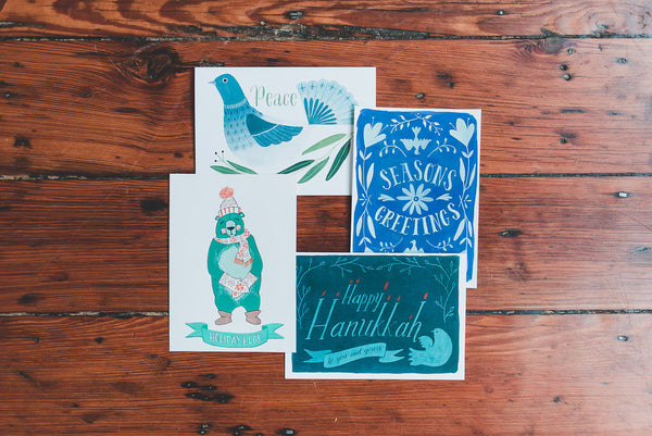 Folk Art Greeting Cards | Tallulah Ketubahs