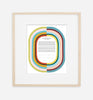 Colors of a Life Together Ketubah w/ Matching Parents' Gift