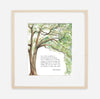 Live Oak Tree Parents Gift | Framed | Tallulah Ketubahs