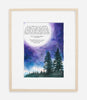 Tall Trees in the Moonlight Parents Gift | Framed | Tallulah Ketubahs